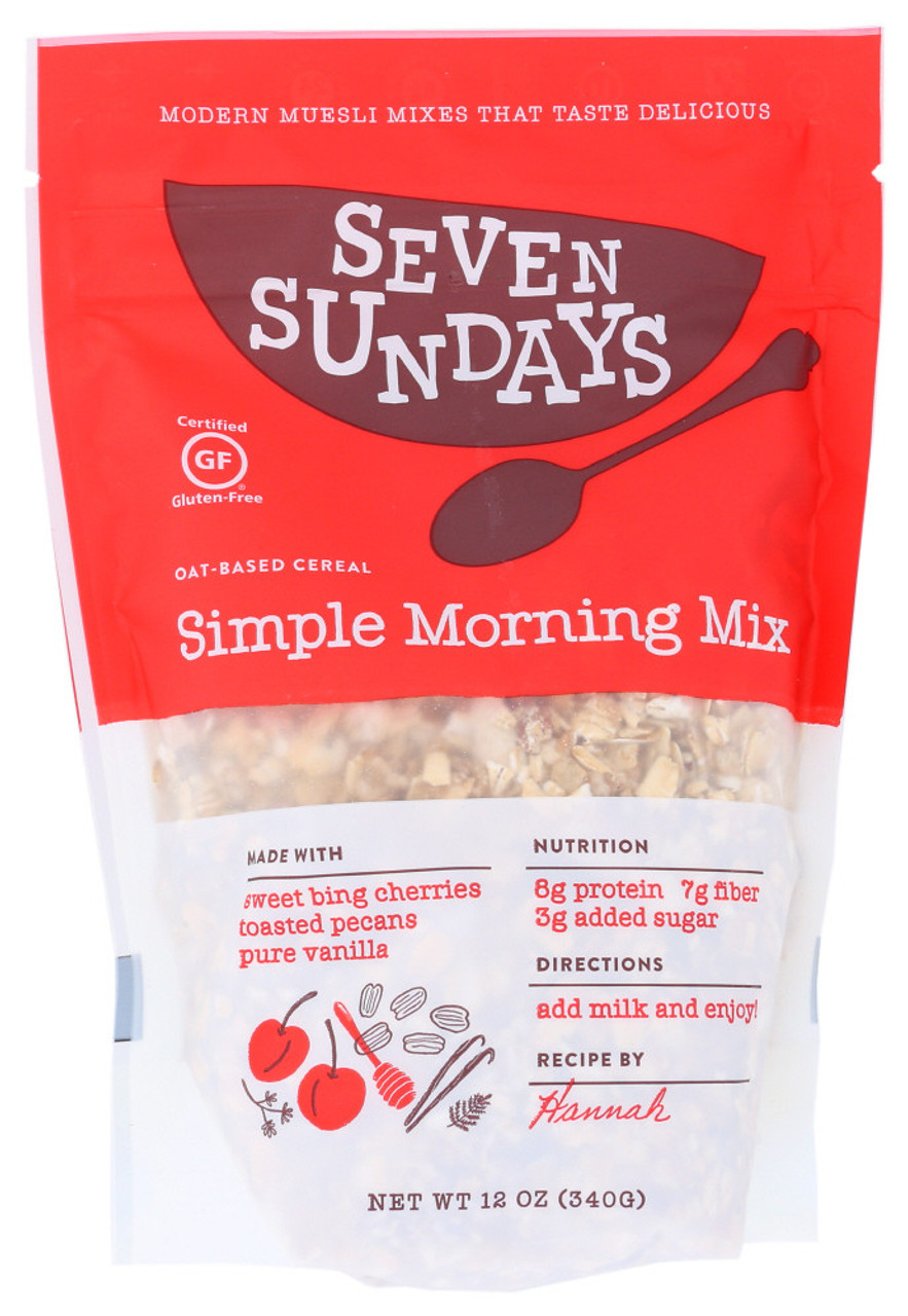 Seven Sundays Muesli Vanilla Cherry Pecan - 12oz