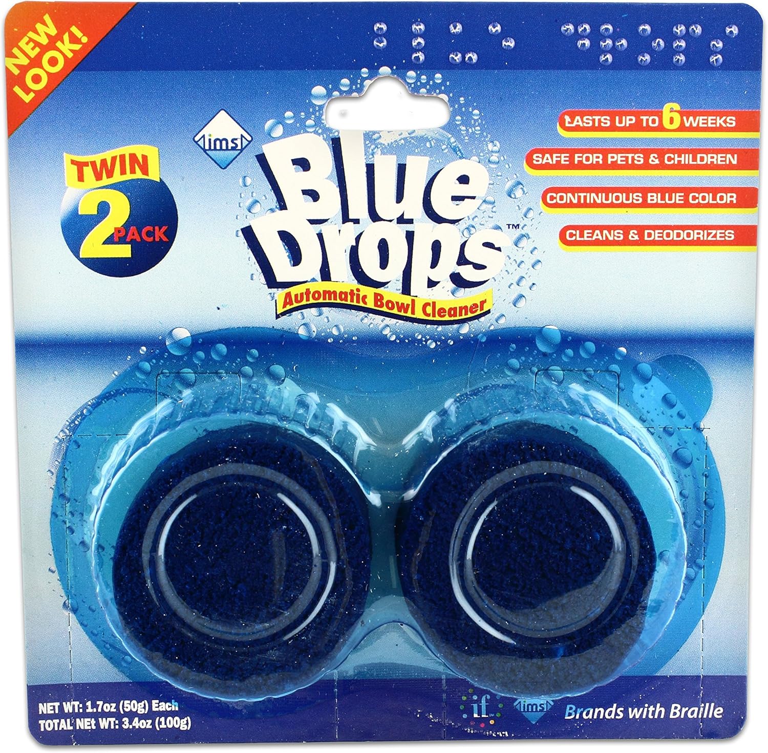 Fresh Drop Blue Drops Bwl Clnr