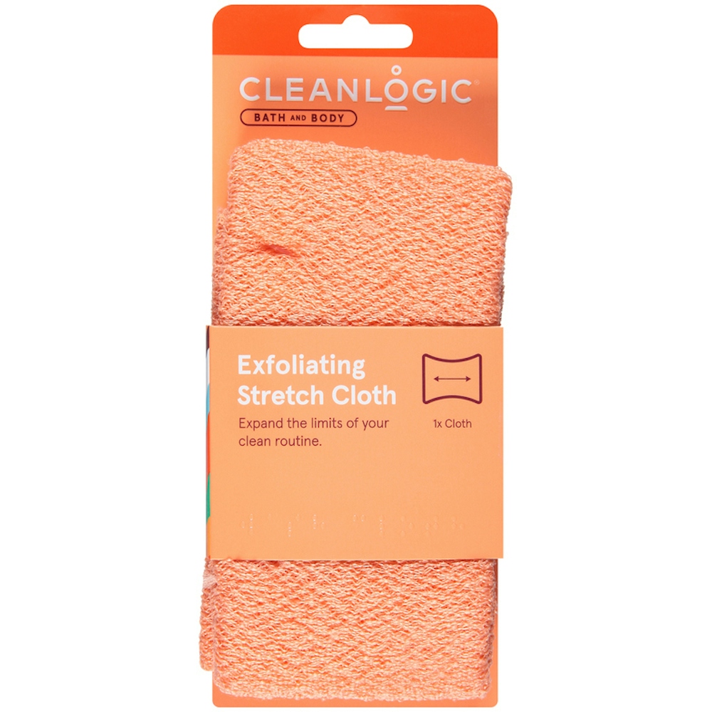 Cleanlogic Exfoliating Stretch Bath & Shower Cloth
