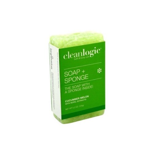 Cleanlogic Clean Logic Soap + Sponge Cucumber Melon 4.2 Oz