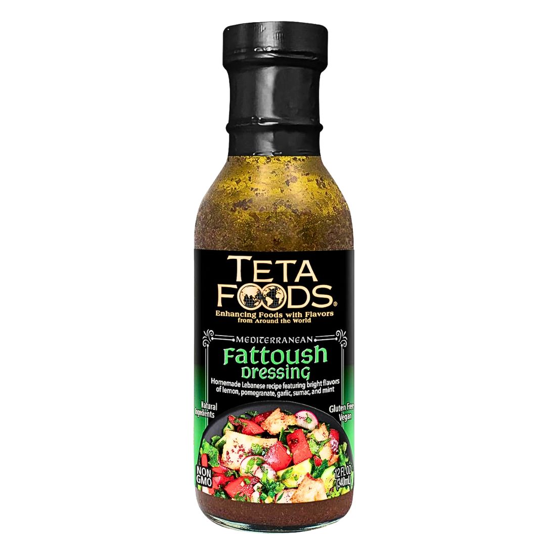 Teta Foods Mediterranean Fattoush Salad Dressing