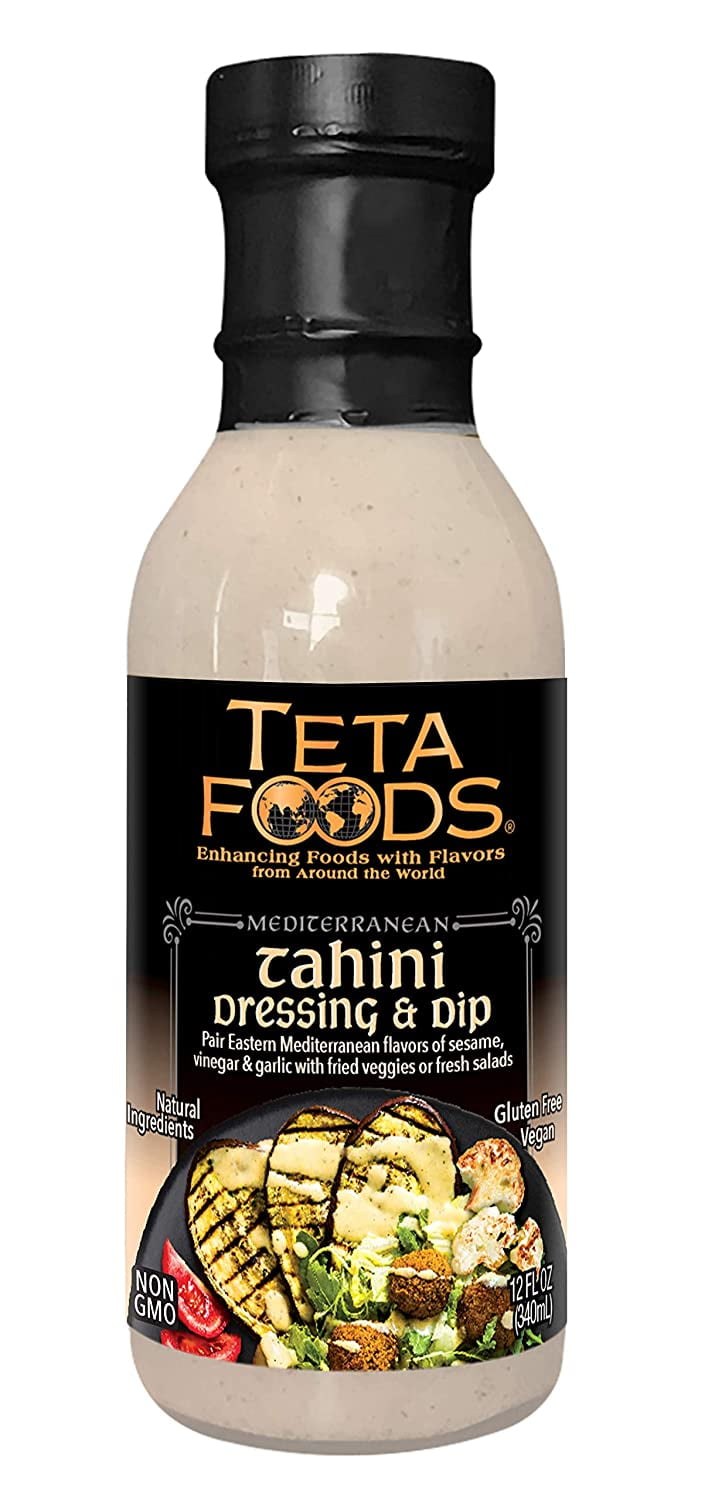 Teta Foods Mediterranean Tahini Dressing & Dip Sauce