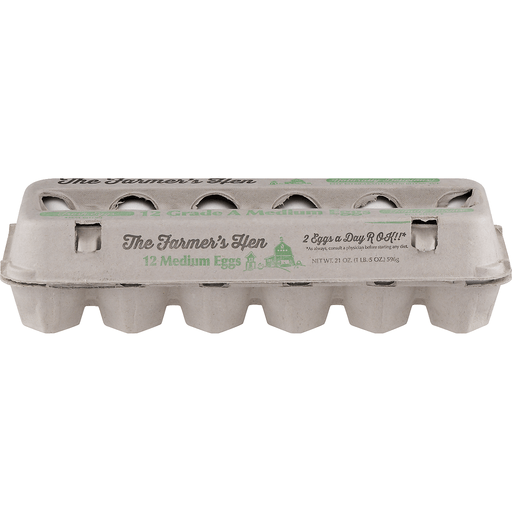 The Farmer's Hen Grade A Medium Eggs