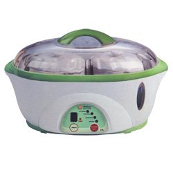 Welbon TSC-500B Electric Stewpot With Twin Mini Ceramic Pots & 1 Large Oval Ceramic Bowl