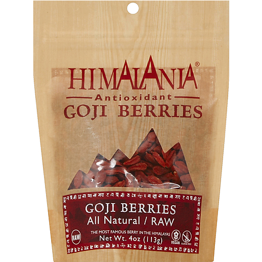 Himalania Goji Berries, All Natural/Raw 4 Oz