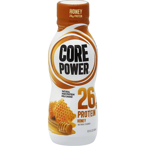 Core Power Milk Shake, High Protein, Honey 11.5 Oz