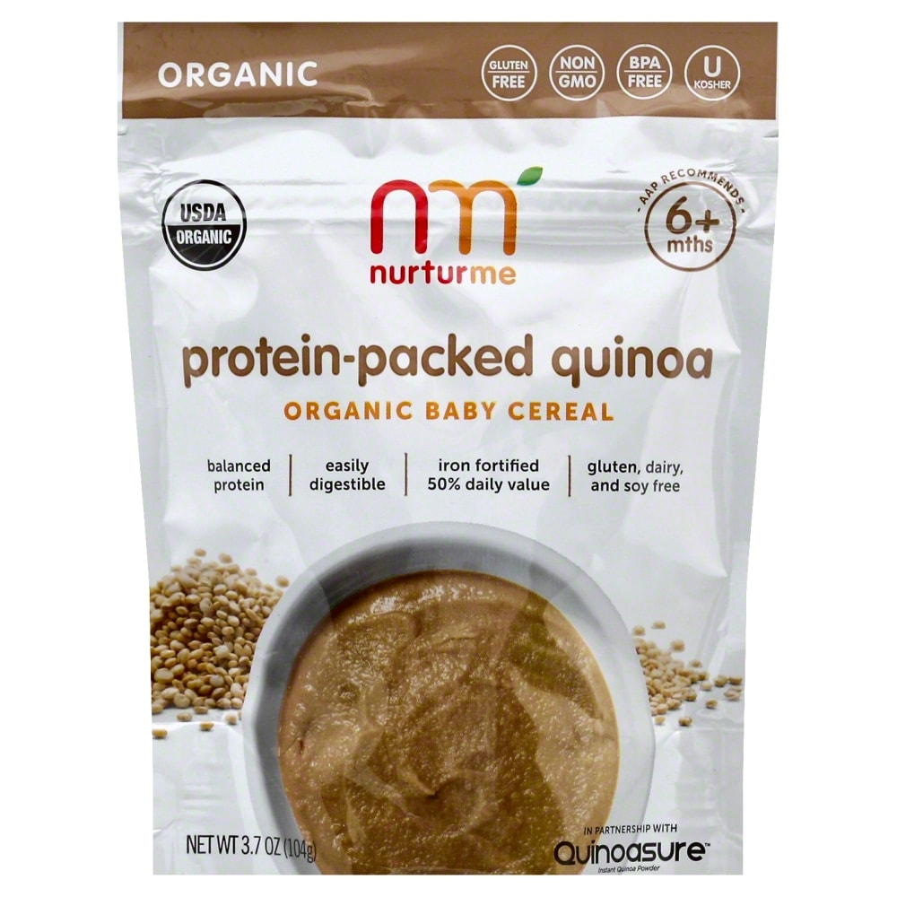 Nurturme Organic Baby Cereal Protein Packed Quinoa (6X3.7 OZ)