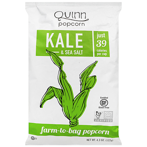 Quinn Popcorn, Kale & Sea Salt 4.3 Oz