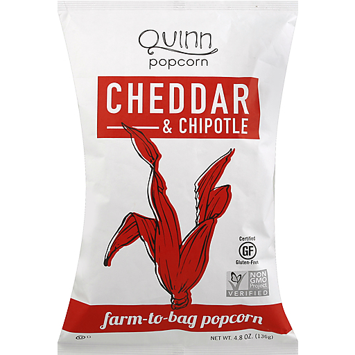 Quinn Popcorn, Cheddar & Chipotle 4.8 Oz