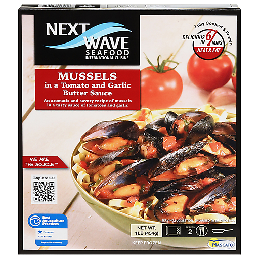 Next Wave Seafood Bantry Bay In A Tomato And Garlic Butter Sauce Mussels - 1 Lb