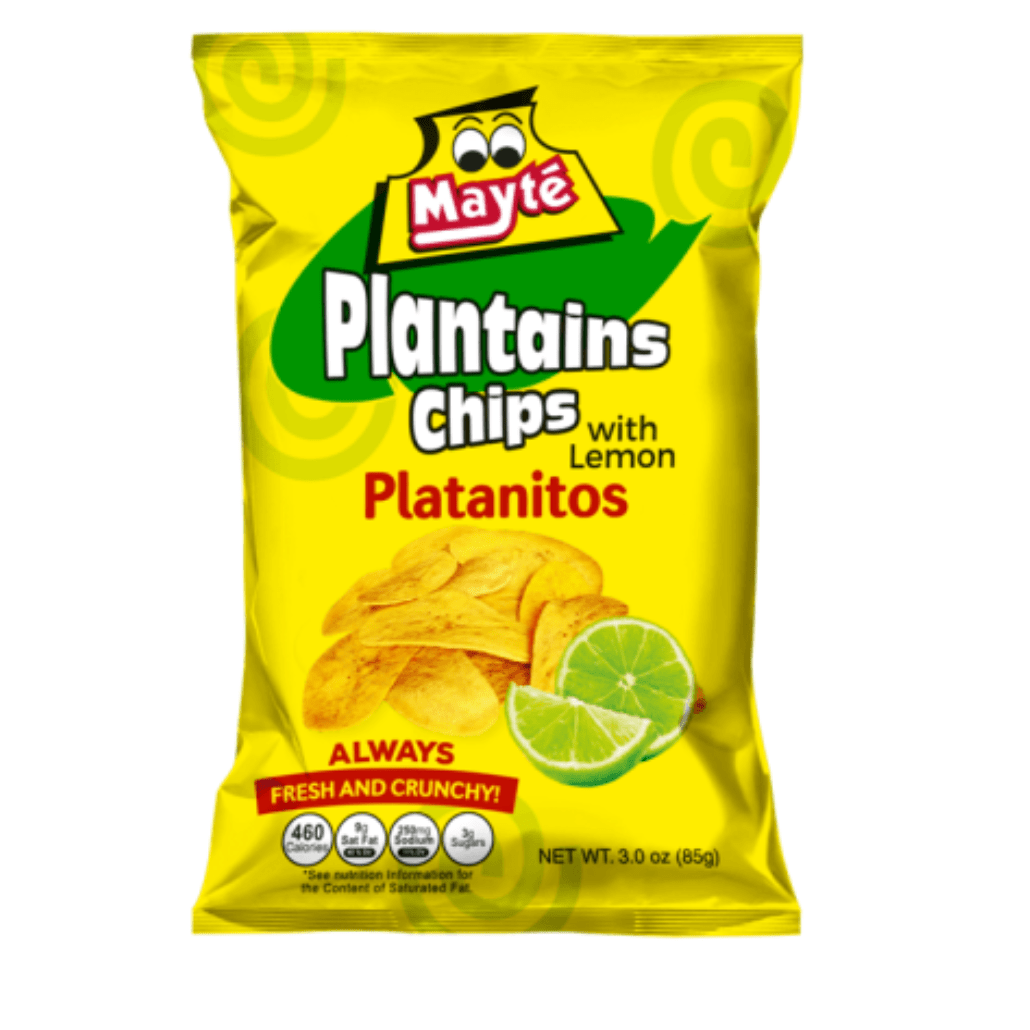 Mayte Platanitos Plantain Chips Lemon
