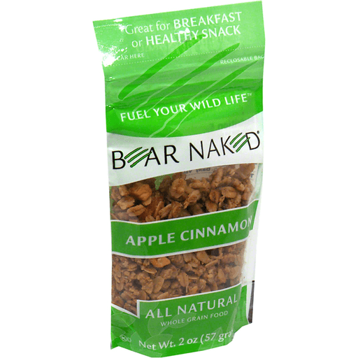 Bear Naked Whole Grain Food, Apple Cinnamon 2 Oz