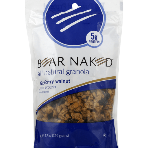 Bear Naked Granola, All Natural, Peak Protein, Blueberry Walnut