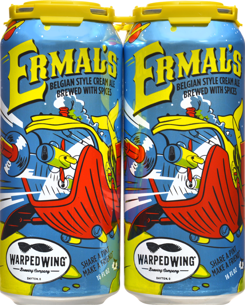 Warped Wing Brewing Co. Ermal's Belgian Style Cream Ale