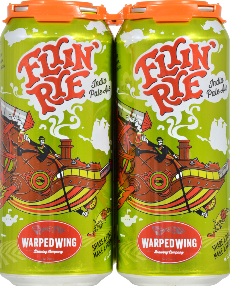 Warped Wing Brewing Co. Flyin' Rye India Pale Ale