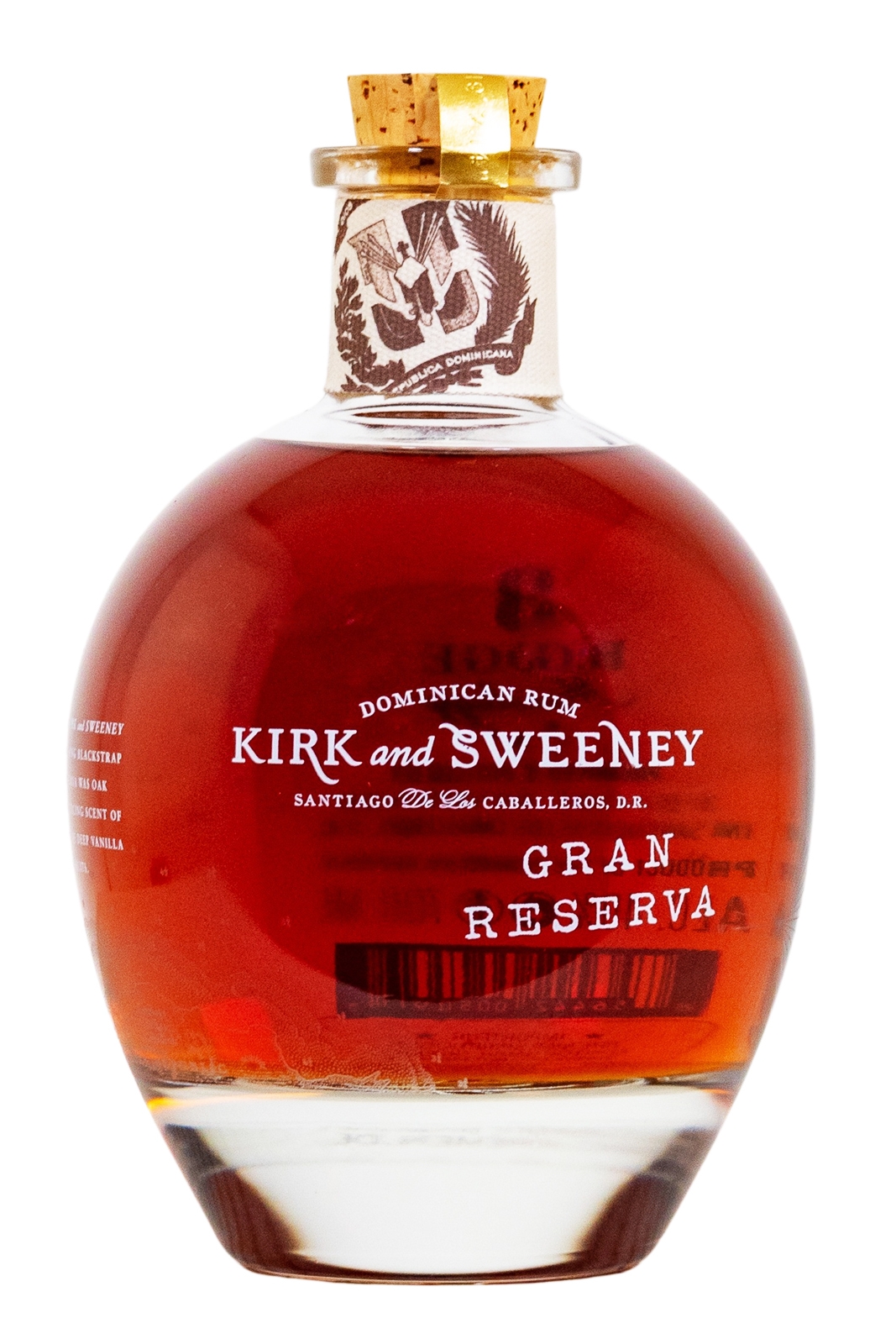 Kirk and Sweeney 18 Year Old Gran Reserva Dominican Rum