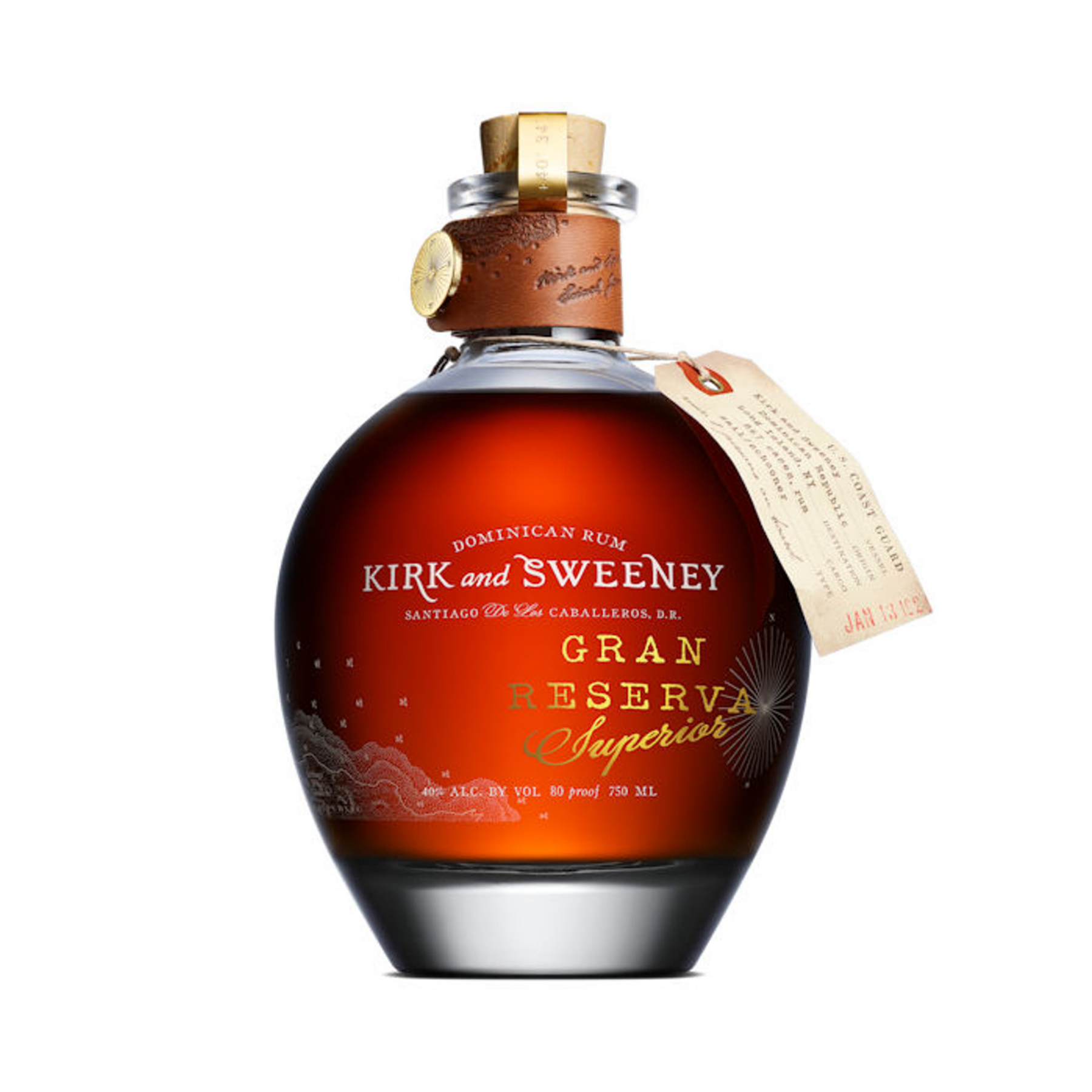 Kirk and Sweeney 23 Year Old Gran Reserva Superior Dominican Rum