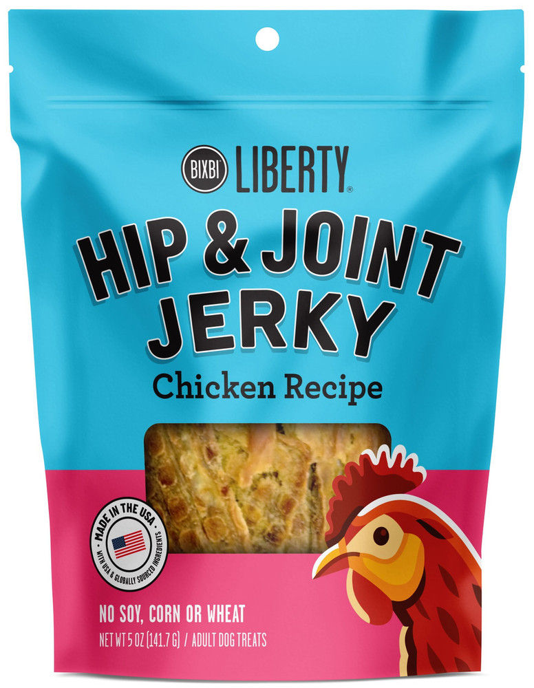 Liberty Adult Hip & Joint Jerky Chicken Recipe Dog Treats 5 Oz