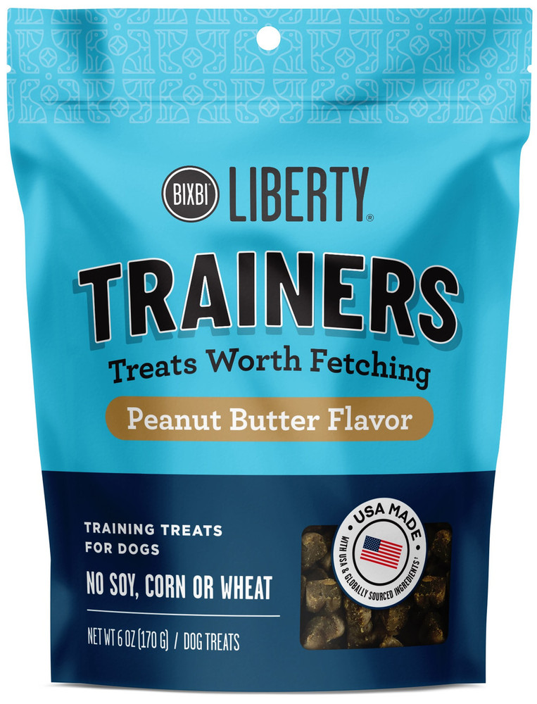Liberty Trainers Peanut Butter Flavor Dog Treats 6 Oz
