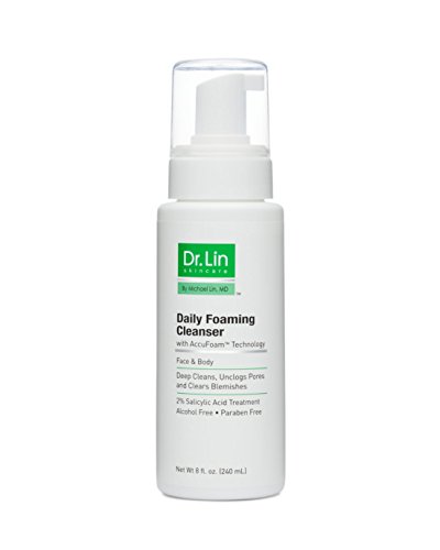 Dr. Lin Skincare Daily Cleanser, Salicylic Acid Acne Treatment