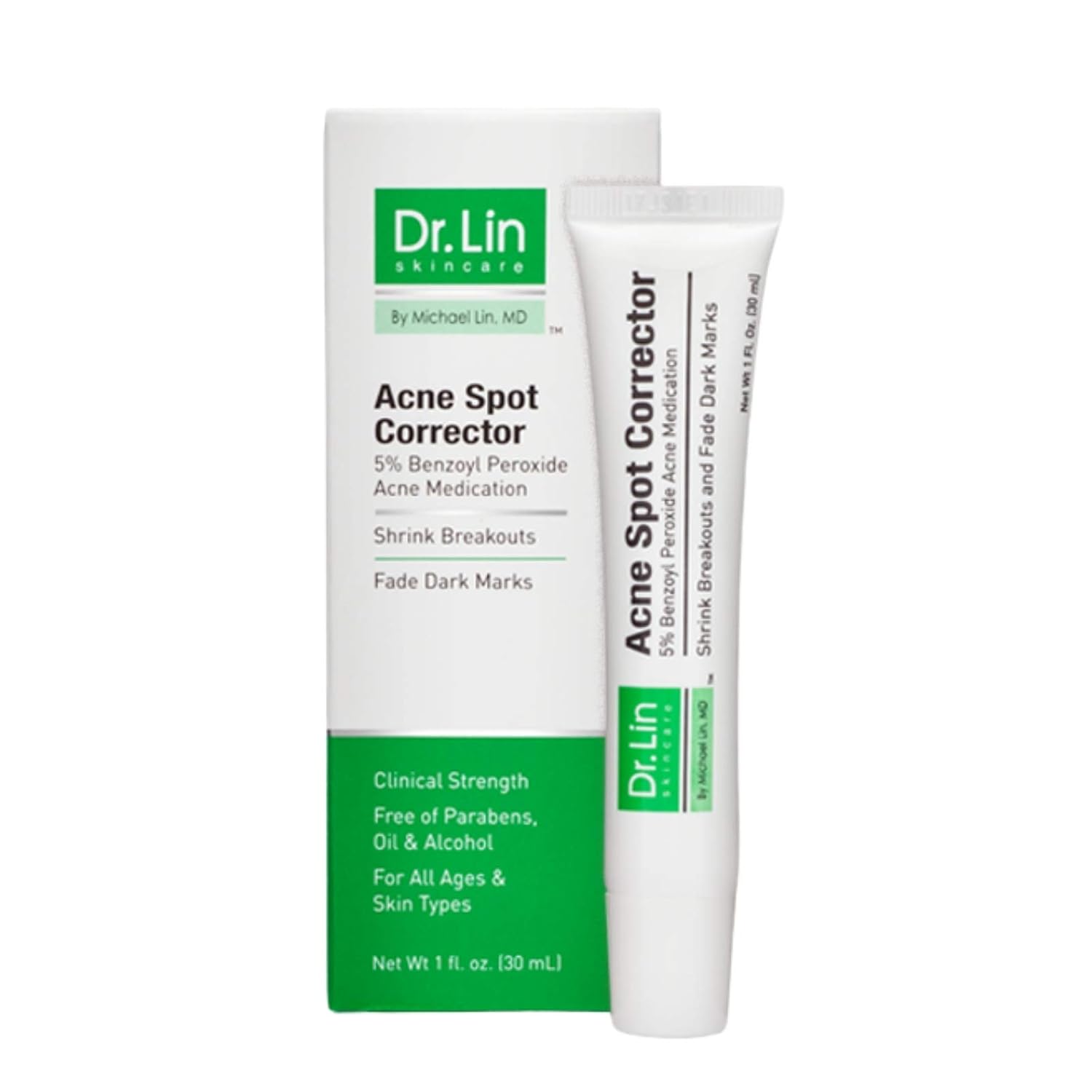 Dr. Lin Skincare Acne Spot Corrector, 1 Fl. Oz