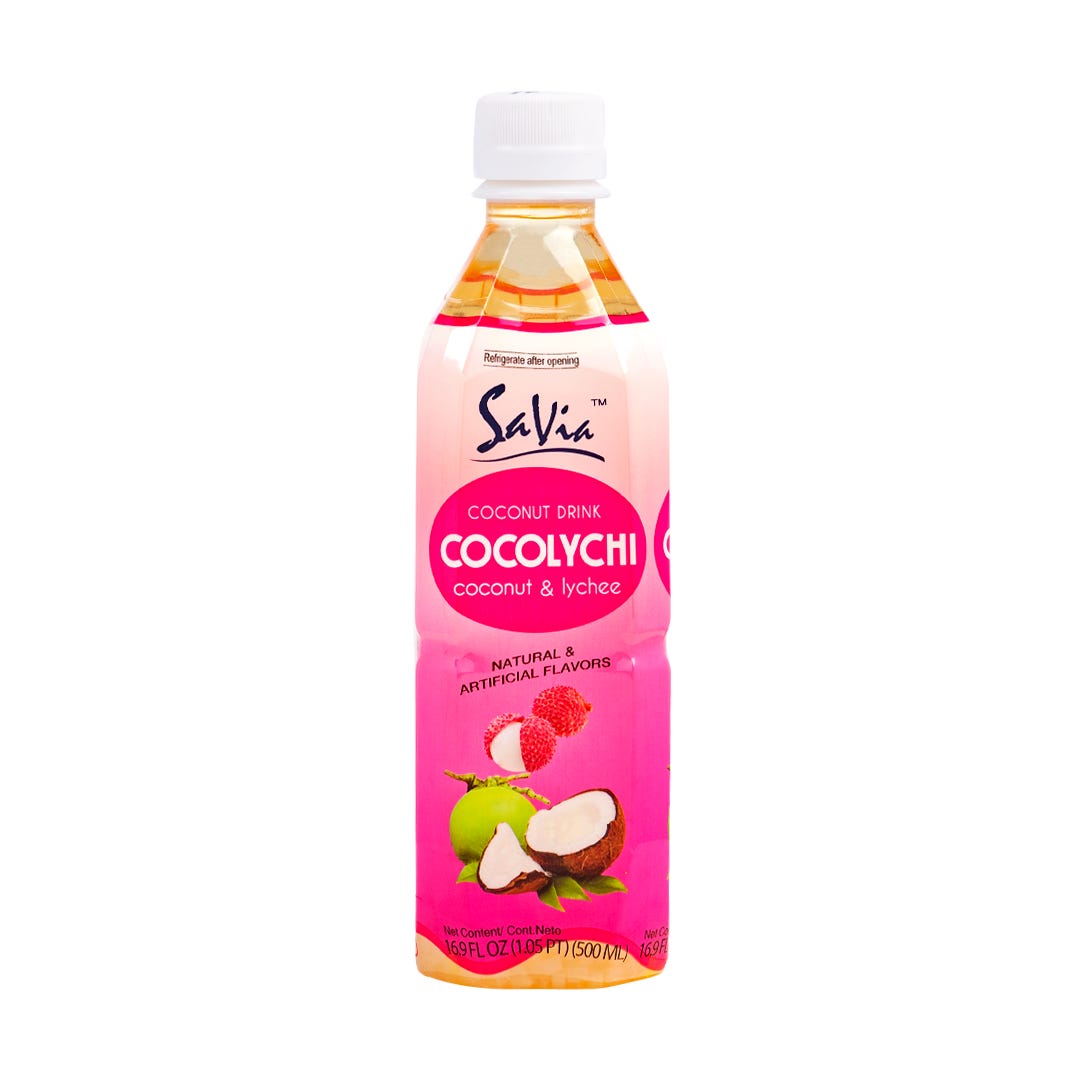 SaVia Coconut Drink Lychee 8 Unidades