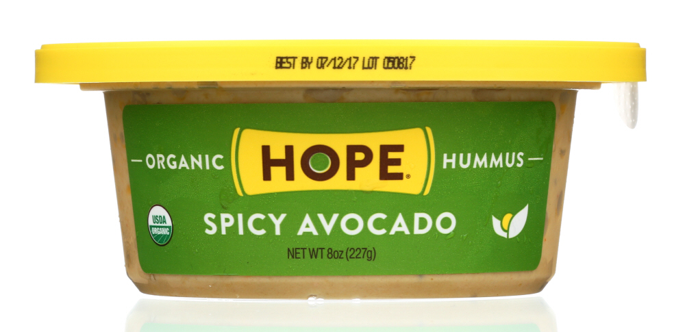 Hope Foods Organic, Spicy Avocado Hummus - 8 Oz