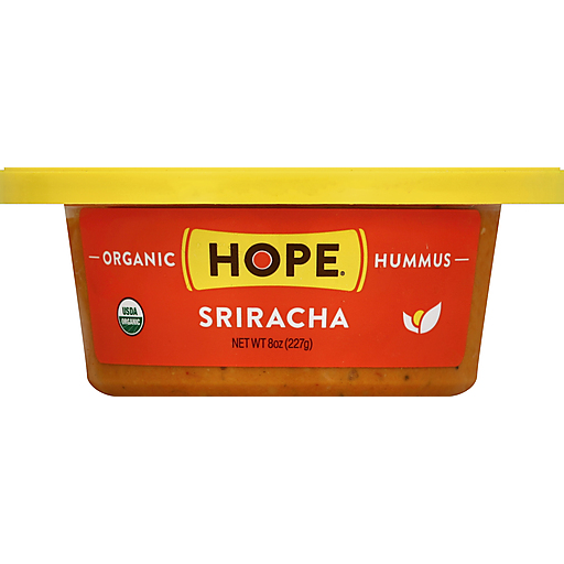 Hope Foods Hummus, Organic, Sriracha