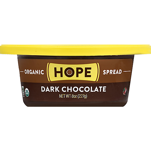 Hope Foods Spread, Organic, Dark Chocolate