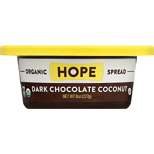 Hope Foods Organic Hummus, Dark Chocolate Coconut