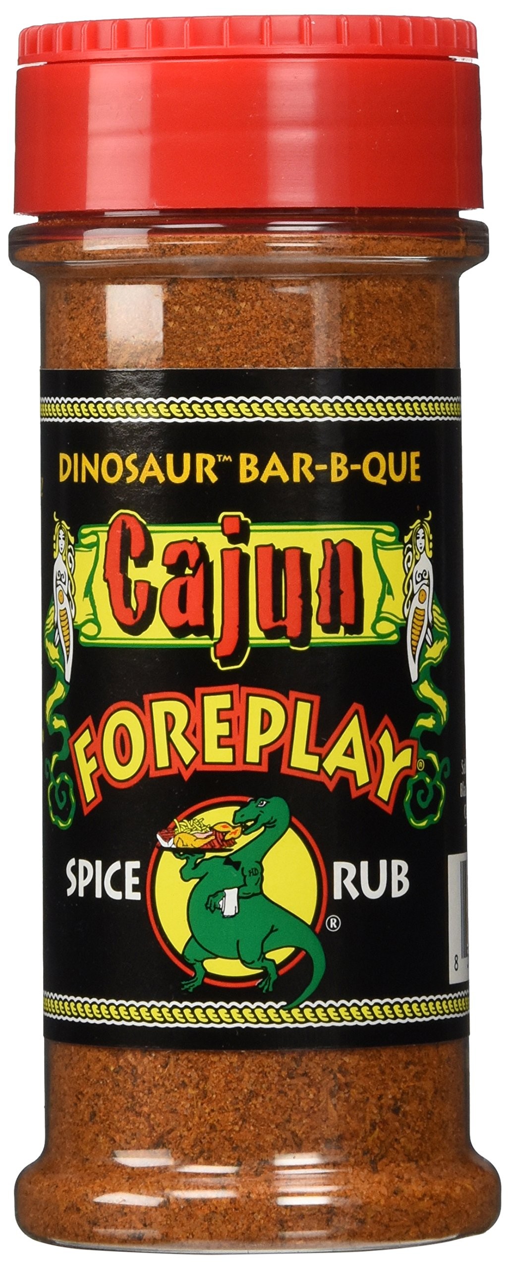Dinosaur Bar-B-Que Cajun Foreplay Dry Spice Rub - 5.5 Oz