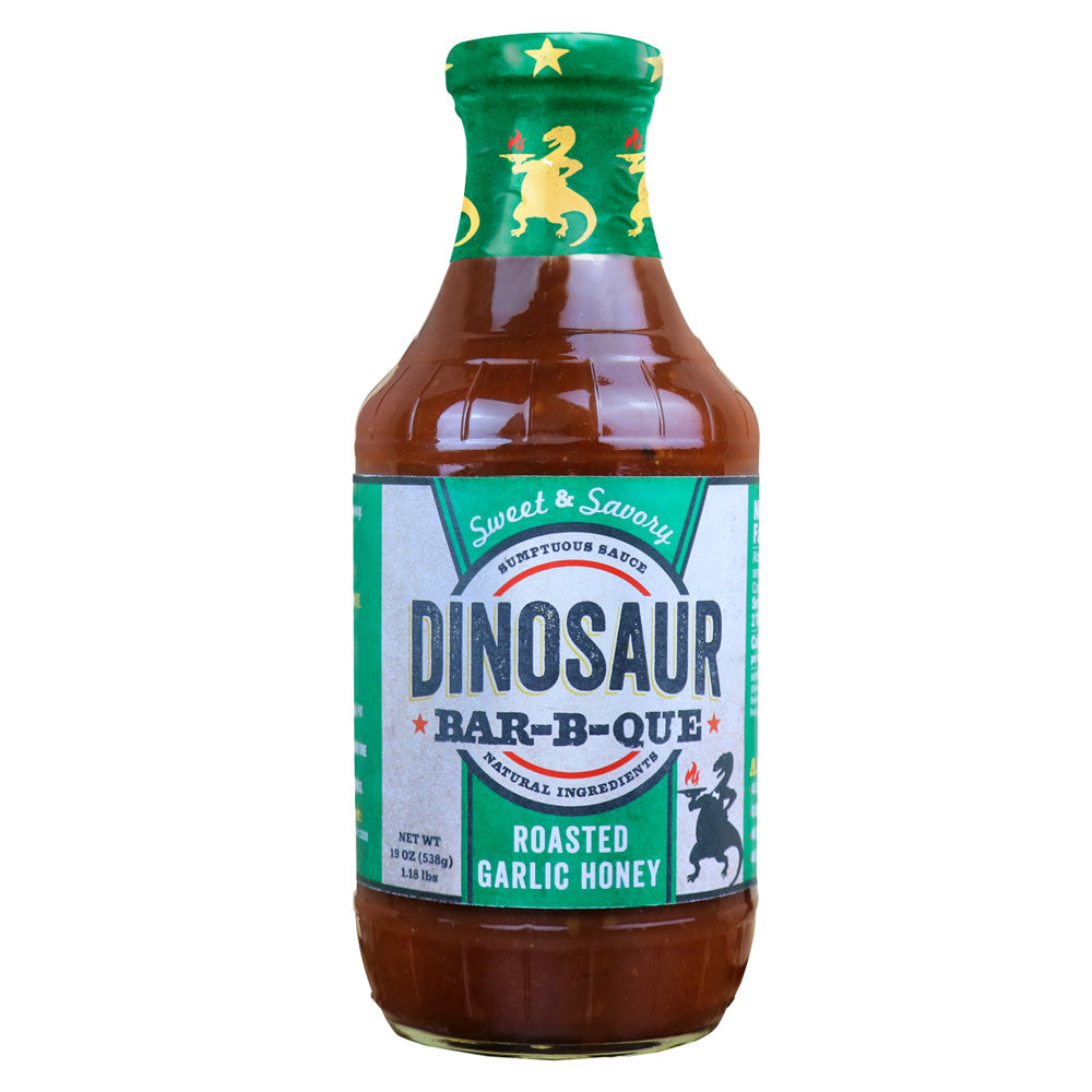 Dinosaur Bar-B-Que Roasted Garlic Honey Barbeque Sauce - 19oz