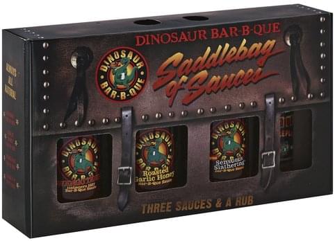 Dinosaur Bar-B-Que Saddlebag Of Sauce