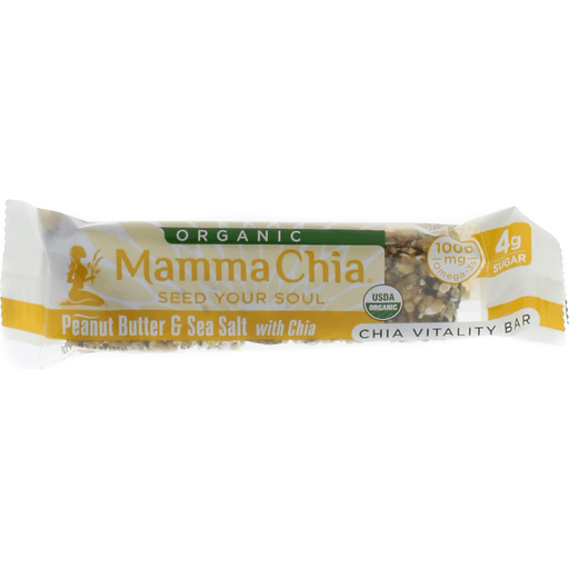 Mamma Chia Vitality Bar Peanut Butter & Sea Salt With