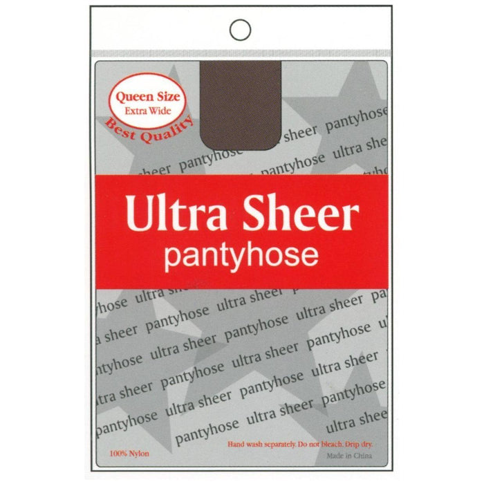 Mill's Beauty Supply Ultra Sheer Pantyhose Queen Size EW, 1 Pc