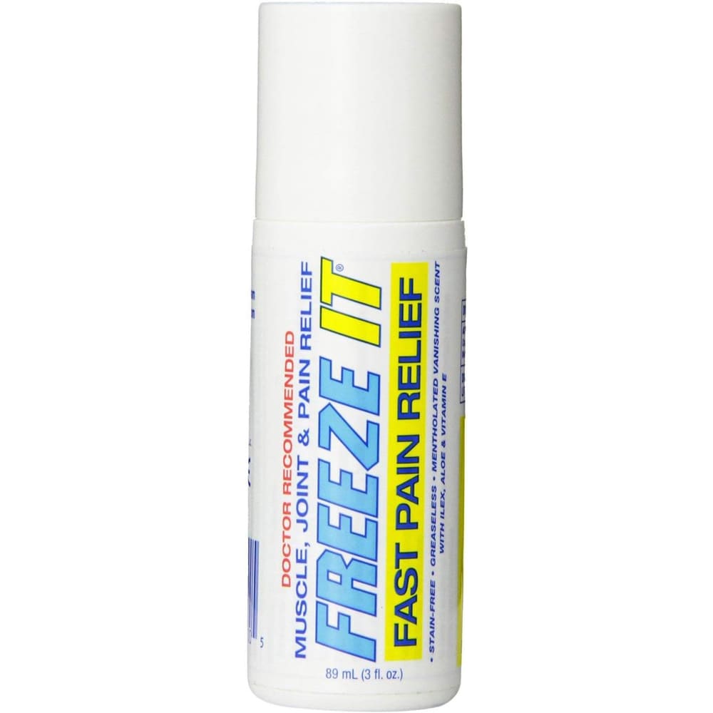 Freeze It Muscle Joint Pain Relief Roll-On - 3 Oz