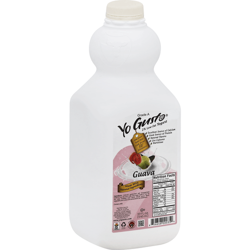 YoGusto Yogurt, 2% Low-Fat, Guava