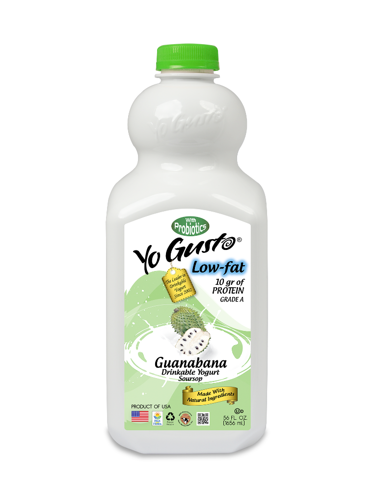 Yogusto Low Fat Guanabana Drinkable Yogurt