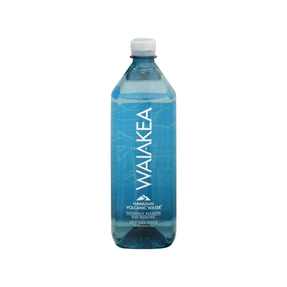 Waiakea Water, Deep Well, Hawaiian Volcanic 1 L