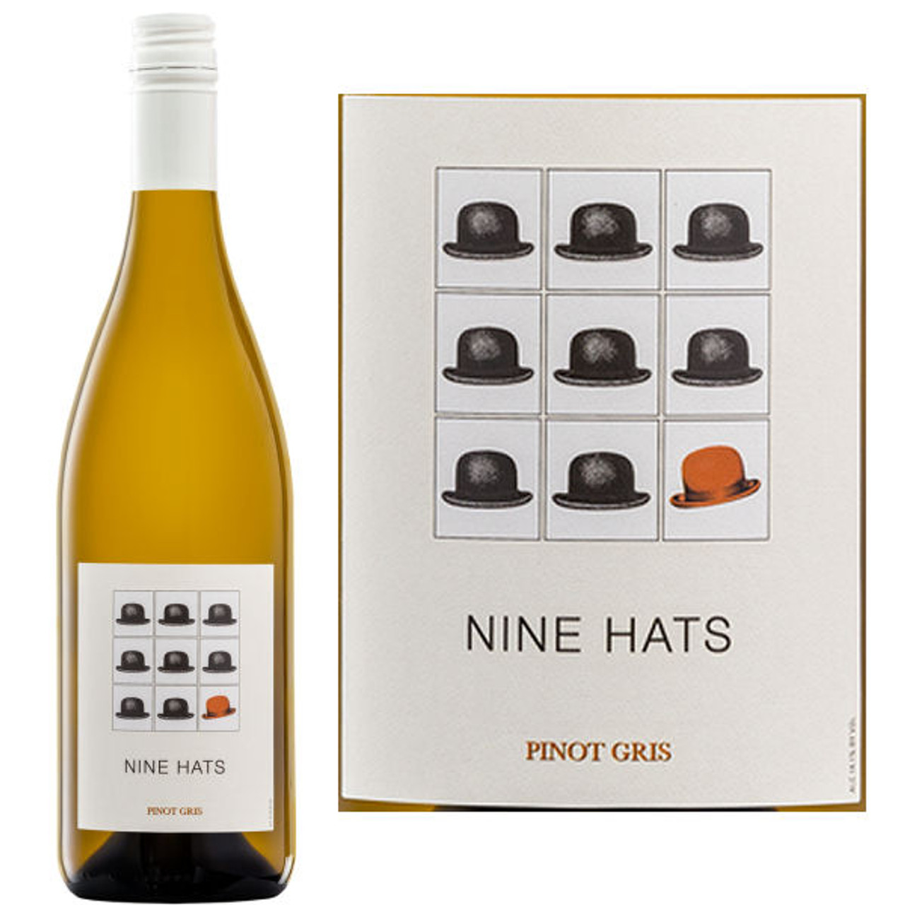 Nine Hats Columbia Valley Pinot Gris Washington 2018