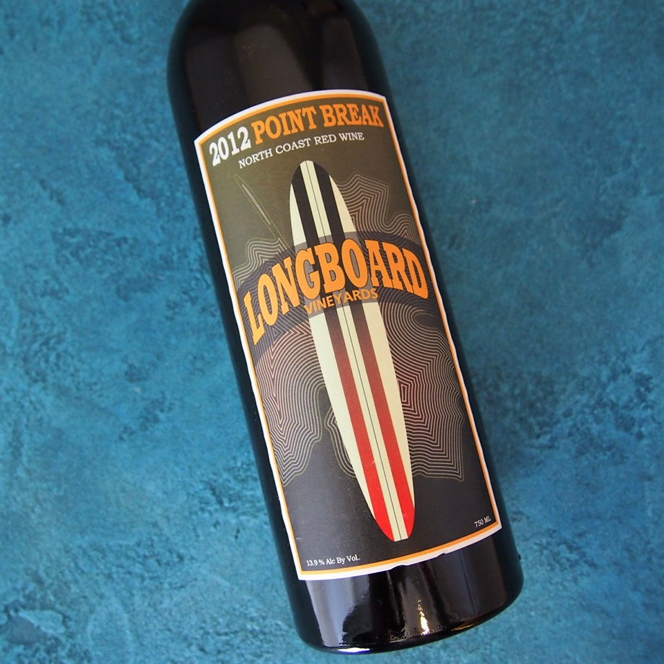 Longboard Vineyards Point Break North Coast Red 2013