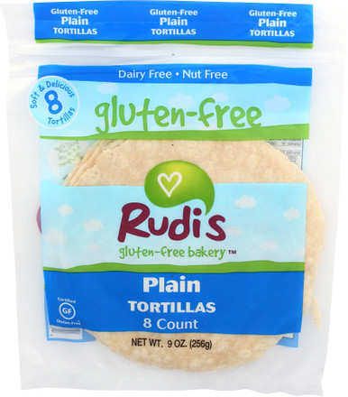 RUDI'S Gluten-Free Plain Tortillas