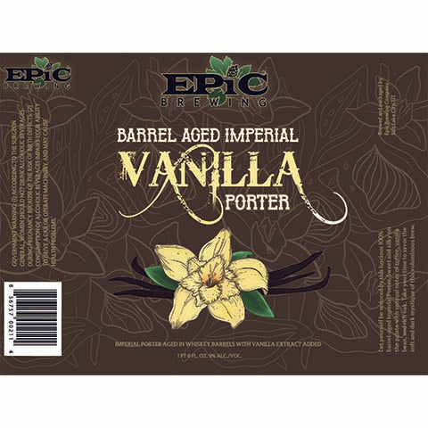 Epic Brewing Company Smoked And Oaked - 22oz
