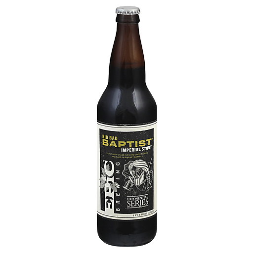 Epic Brewing Big Bad Baptist. Beer, Imperial Stout