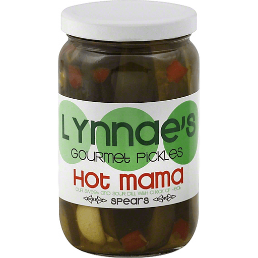 Lynnaes Gourmet Pickles Mrs. Spears, Hot Mama
