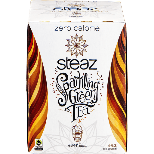 Steaz Zero Calorie Sparkling Green Tea Root Beer