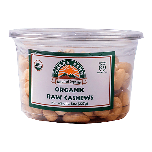 Organic Raw Whole Cashews