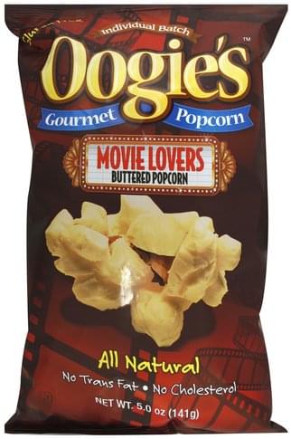 Oogie's Gourmet, Movie Lovers Buttered Popcorn - 5 Oz