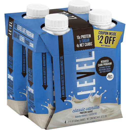 Level Life Protein Shake Classic Vanilla