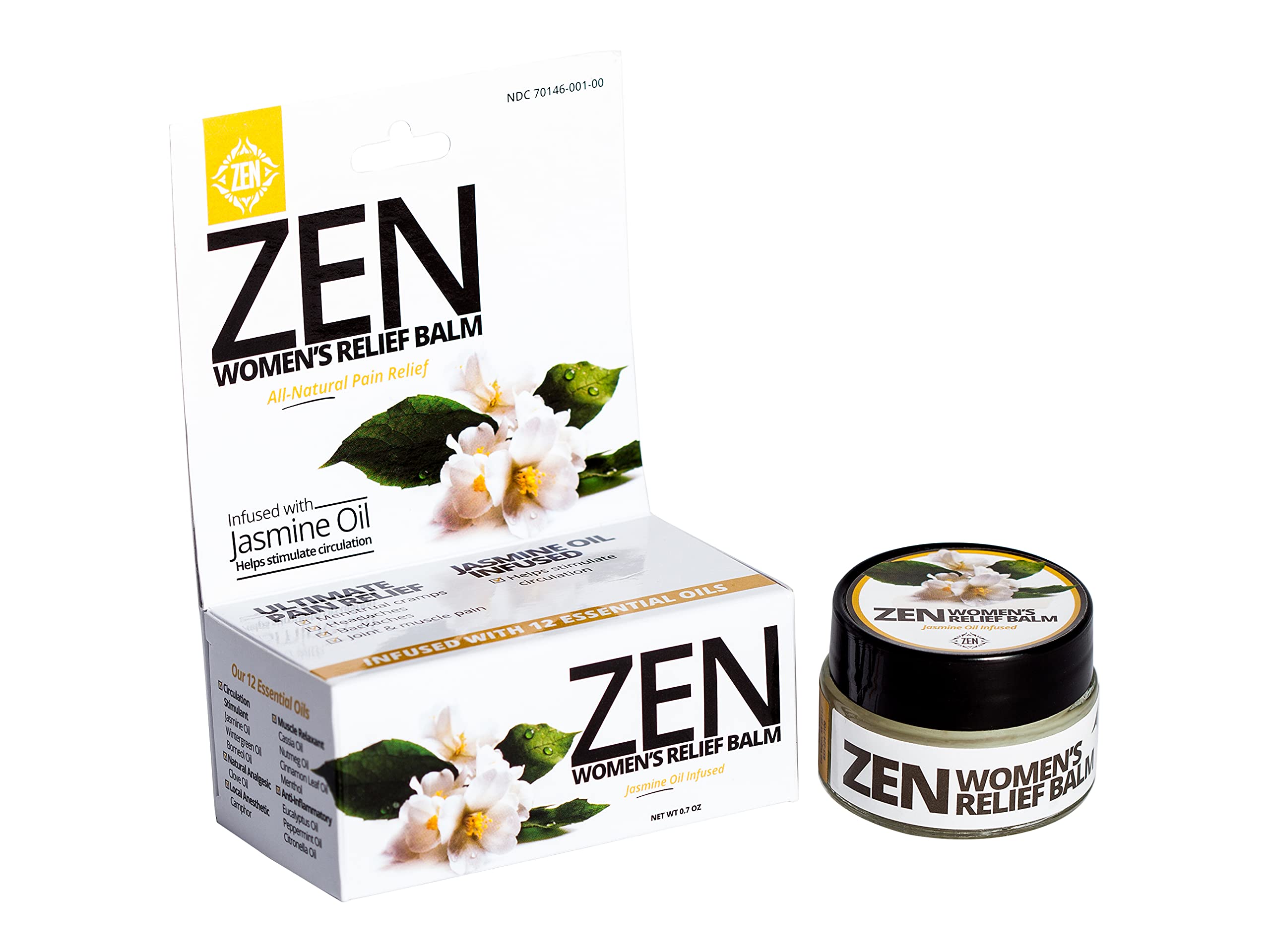 ZEN 0856909003341 Womens Natural Acting Relief Balm Ointment